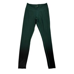 Maurices in MOTION Women's Green Ombre Leggings Athletic Activewear Size M
